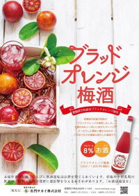 ブラッドオレンジ梅酒720ml