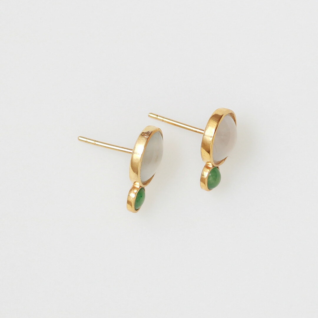 K10ice&green翡翠ピアス...