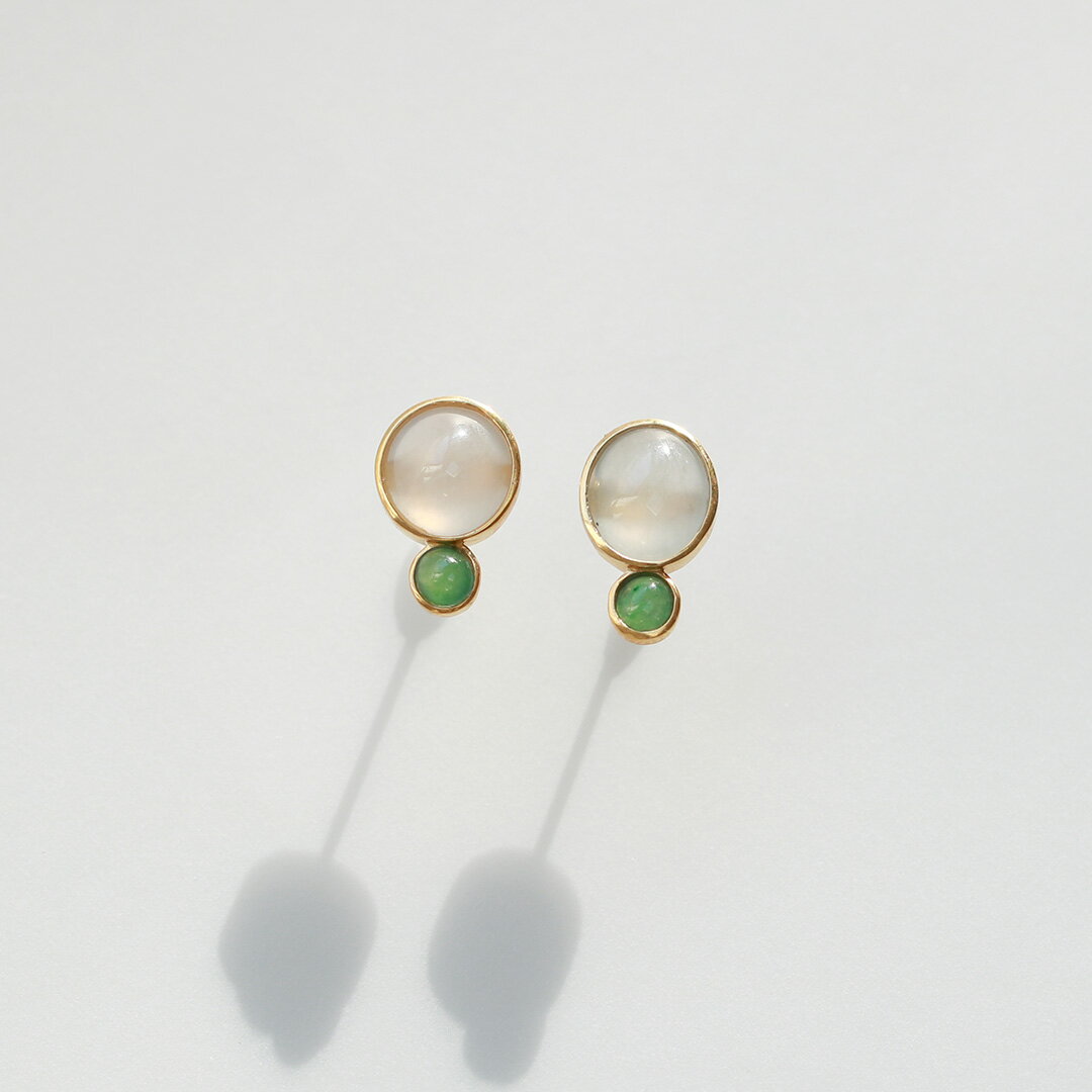 K10ice&green翡翠ピアス...