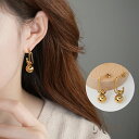 【アフタSALE! 2点で22%OFFクーポン有】ステンレス ピアス 金属 アレルギー メタルピアス ボールモチーフ 金属アレルギー つけっぱなし サージカルス...
