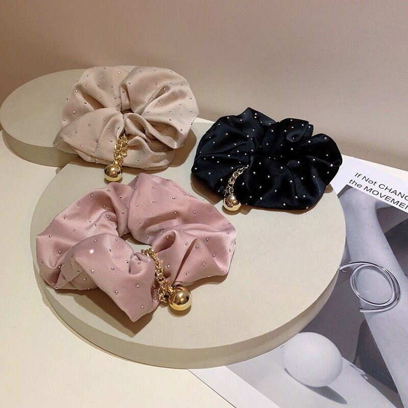 【開始4時間限定 全品30%OFFクーポン配布中】ヘアシュシュ ヘアアレンジ ヘアアクセサリー 韓国アクセサリー アクセサリー 可愛いシュシュ 韓国風のサムネイル