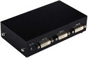 【マラソン期間限定10倍P付】 DVI分配器 DVIスプリッター 1入...(2)
