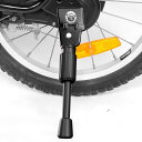 『先着限定半額セール!・マラソン期間10倍P付』 自転車サイドスタンド 汎用12〜20インチ車輪対応 Cyfie 自転車スタンド キックスタンド 子供用自転車適...