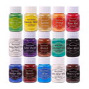 ネイルパウダー ネイル&レジン用 15色セット ネイルアート用 ネイル材料 ネイルアート 素材 DIY 10g/個 ネイルデザイン UVレジン用染料 マイカパウ...