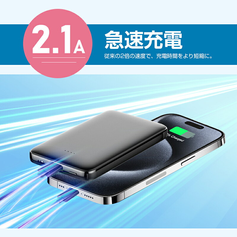 モバイルバッテリー 6800mah 軽量型 ケーブル不要 Pl保険商品 超軽量 ケーブル内蔵 ミニ型 超薄型 3台同時急速充電 楽天カード分割 携帯充電器 コンパクト Pse認証 各機種対応 スマホ充電器