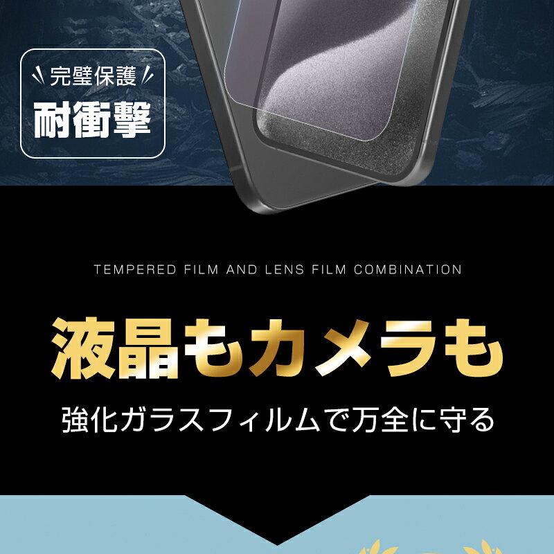【4枚セット】iPhone 18Pro 18ProMax ブルーライトカット 強化ガラスフィルム iPhone 17 17Pro Air 17ProMax 17e iPhone16 16Plus 16Pro 16ProMax 16e iPhone15 レンズ保護シール iPhone14 画面保護シート iPhone13 クリア 超薄型 硬度10H 耐衝撃 指紋防止 補助ツール付き meisei-10003127 明誠ショップ サンプル画像3