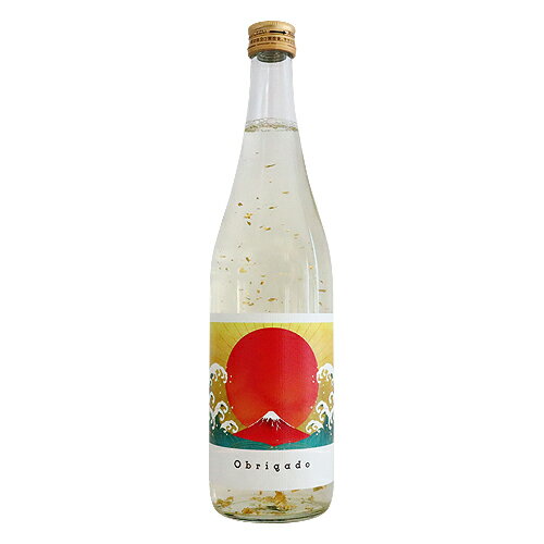 竹の園 金箔純米酒 縁起開運 迎春祝酒 オブリガート 720ml たけのその