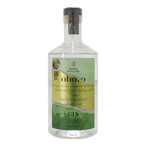 スピリッツ| ohoro GIN スタンダード 記念ラベル 720ml オホロ ジン ニセコ蒸留所 八海山 ニセコ蒸溜所