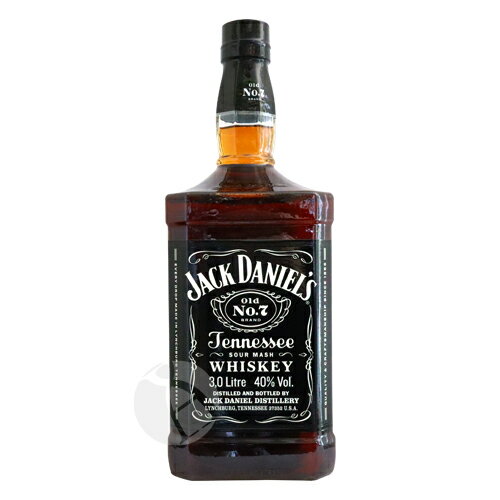 ≪ウイスキー≫ 正規品 JACK DANIEL'S Old No.7 3000ml ジャック ダニエル ブラック