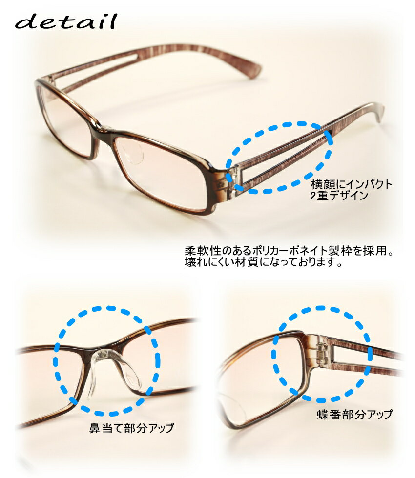 老眼鏡累進多焦点シニアグラス遠近両用メガネ2103PRリーディンググラス