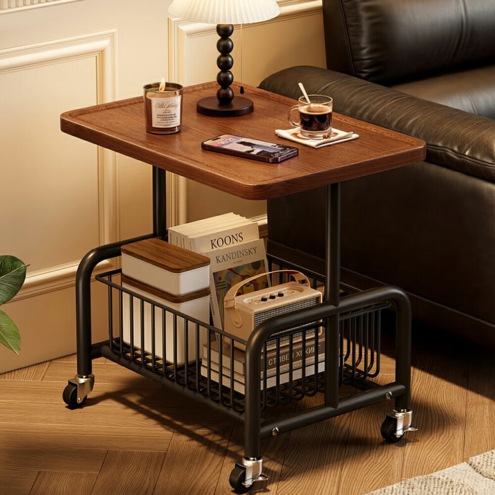 楽天市場】ベッドサイドテーブル キャスター付 コンセント付きの通販