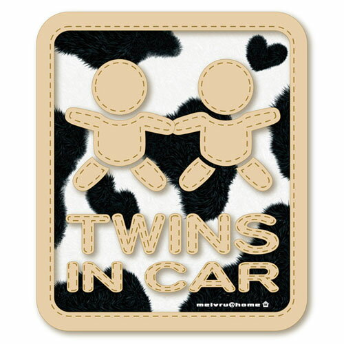 うし柄 TWINS IN CAR ツインズインカー 