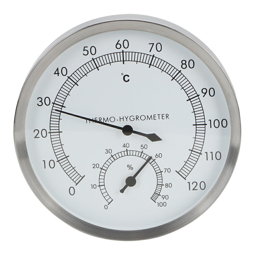 温湿度計 2-In-1 サウナルーム サウナルーム用スチームルーム用湿度計