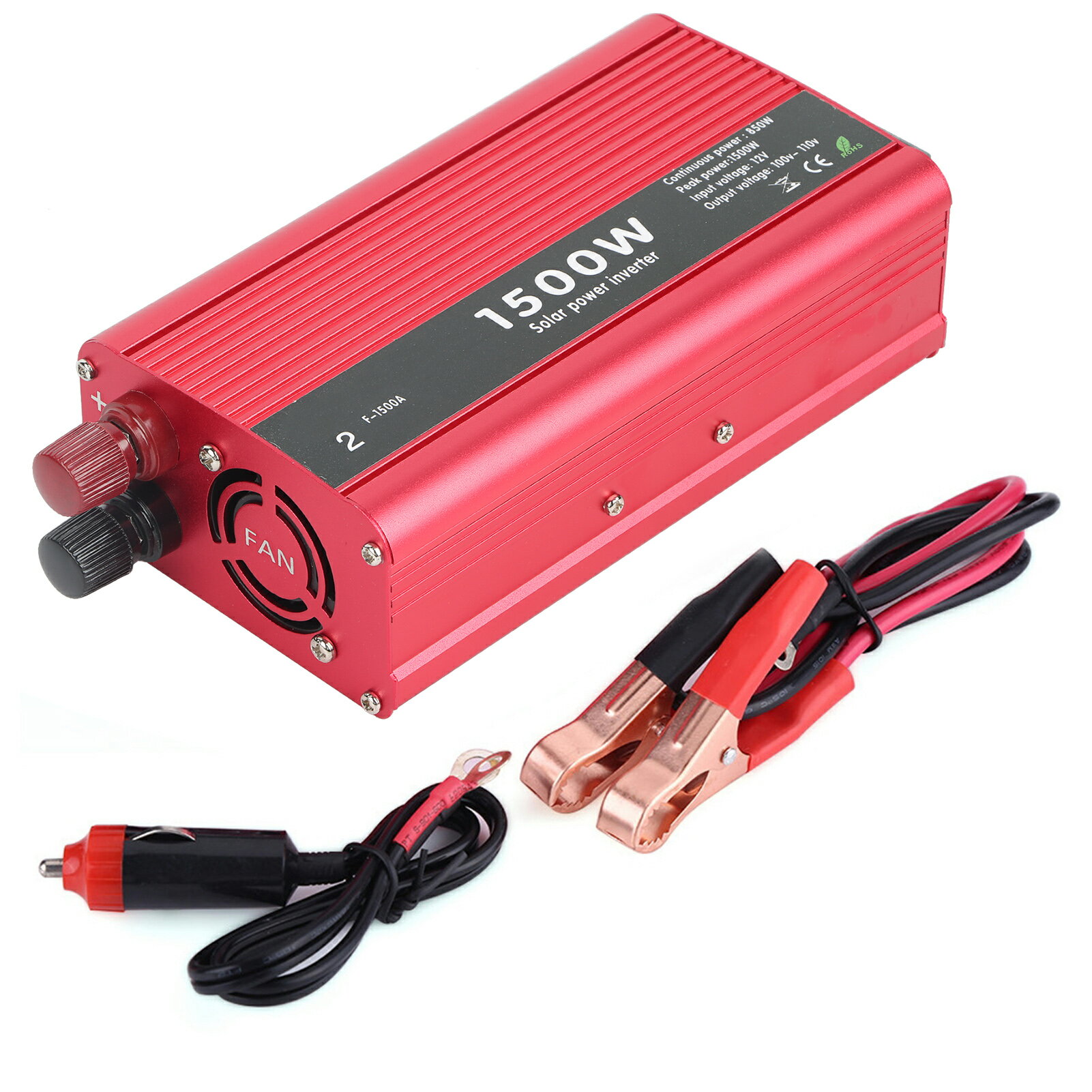 楽天市場】YITRANIC インバーター 12V 100V 正弦波 1500Wの通販 楽天市場】YITRANIC インバーター 12V 100V 正弦波 1500Wの通販