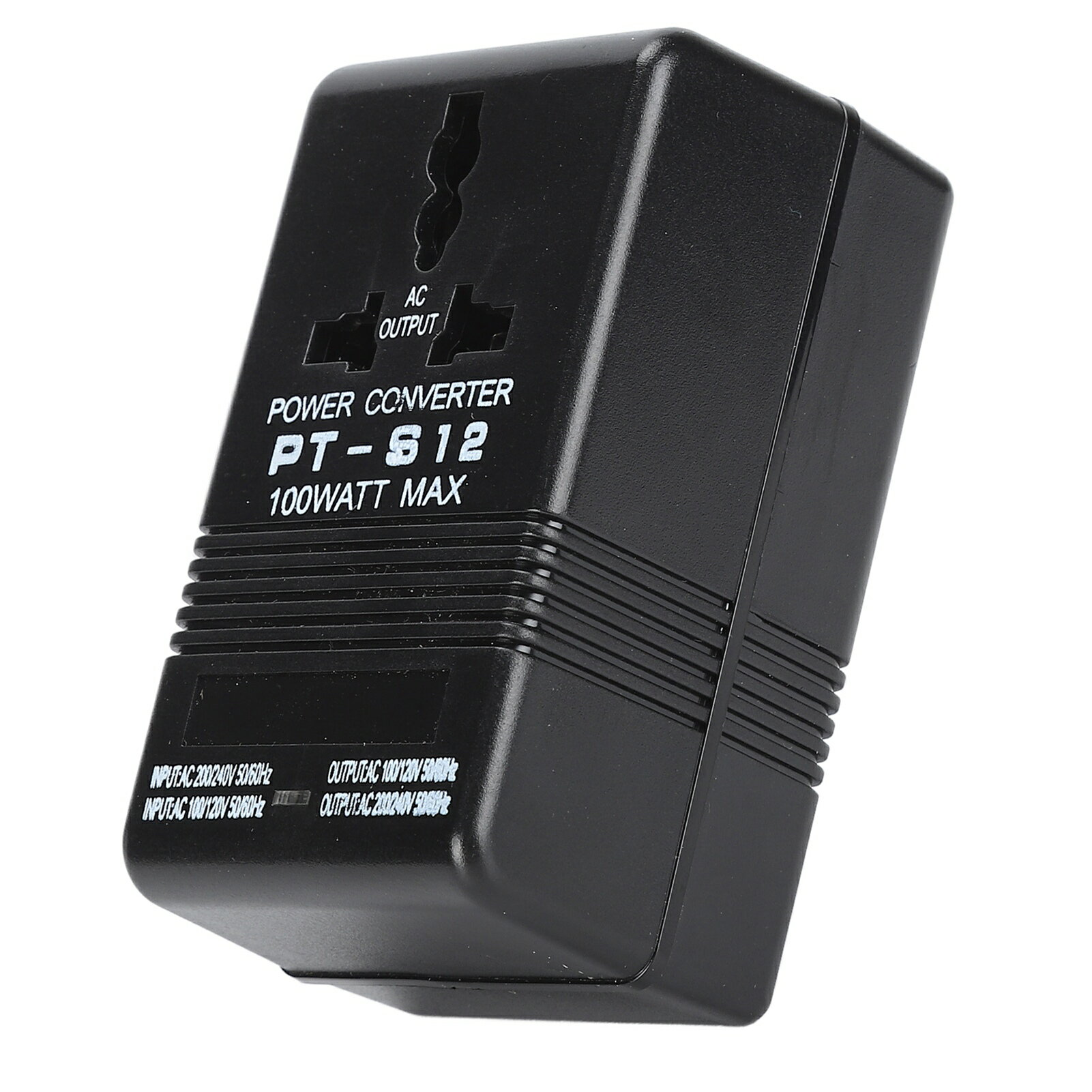 EBTOOLS 電圧コンバータ AC 100v 120v から 220v 240v ステップアップ降圧 PowerAdapter 変圧器 100w インバーター アップ アクセサリー プラグ カー 2