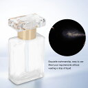 香水アトマイザー 携帯用香水入れ 17ml 香水瓶 液体物質 エッセンス 香水(ゴールド)