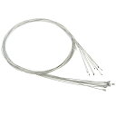 十分な長さのインナーシフトケーブルシフトケーブル スチールおよび亜鉛メッキバイクケーブルワイヤーディレイラーケーブル マウンテンバイクのロードバイク速度制御シス...