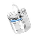8個の猫の噴水フィルター 猫の噴水フィルター 青 白のフィルターエレメント ペットの噴水アクセサリー用の猫の水ディスペンサーフィルター(4)