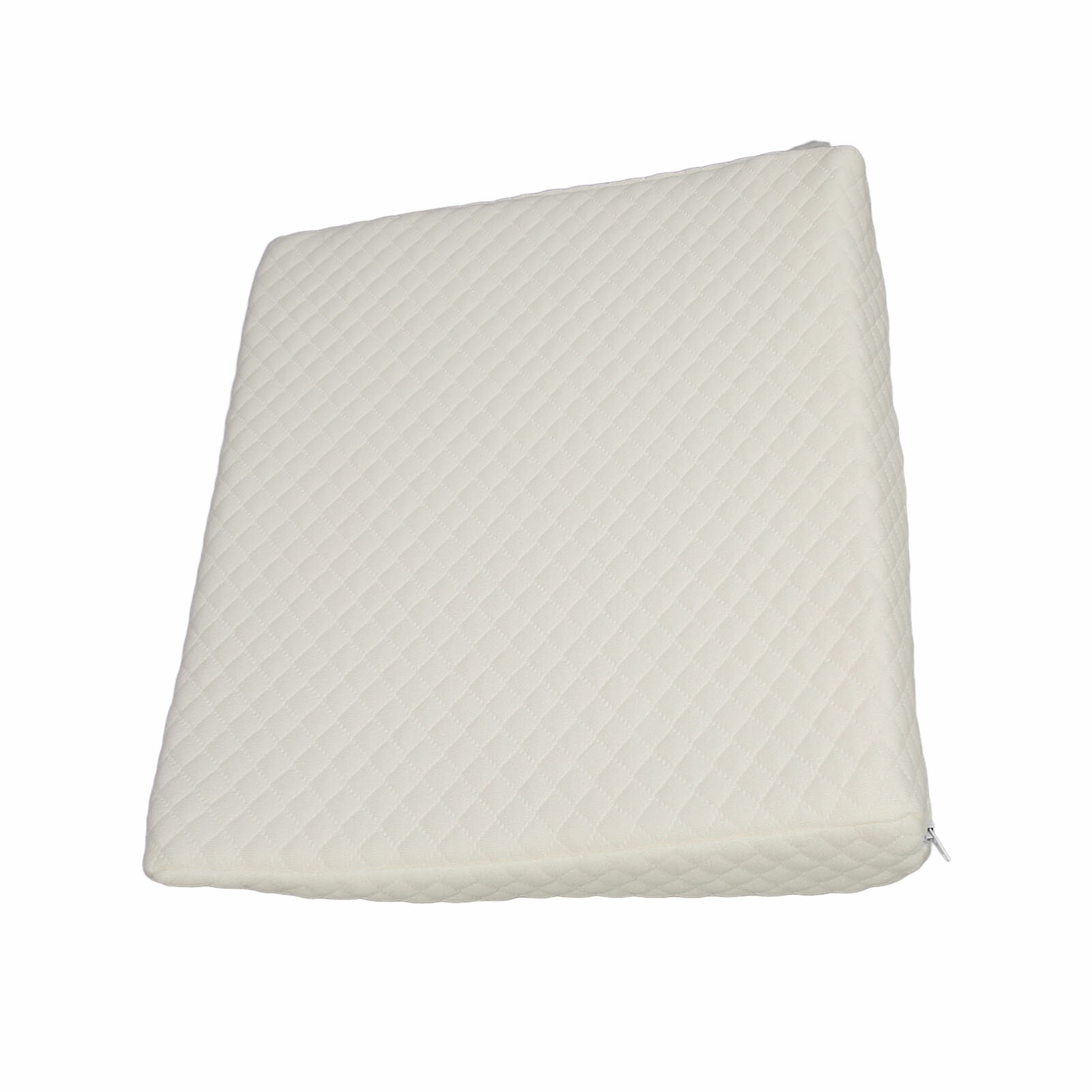 ベビーウェッジ枕 低反発三角枕 通気性のあるコットンカバー 軽量でポータブル 15.7x13.0x2.8インチ
