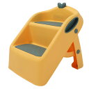 踏み台 子供用 補助台 トイレ踏み台 ステップ 昇降 ステップ台 2段 ツーステップ トイレ補助 足置き台 洗面所 台所 軽量 おしゃれ かわいい 折りたたみ ...