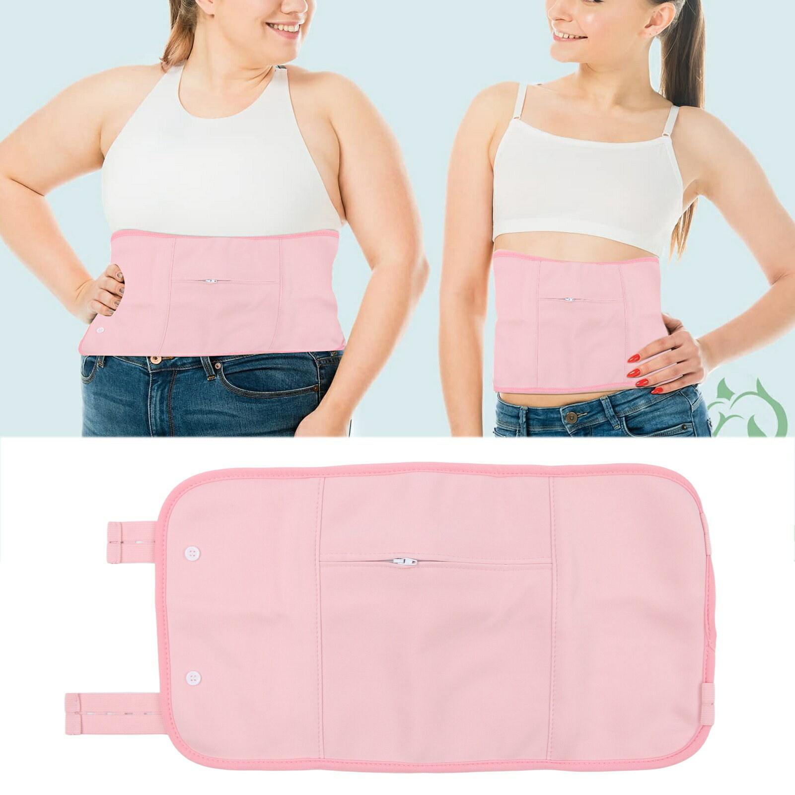 ヒマシ油パックラップ 再利用可能なオーガニックヒマシ油パックキット 調節可能な健康ベルト 汚れを減らし 快適な睡眠 甲状腺のためのエッセンシャル オイル ケア キット