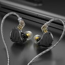 KZ ZS10 PRO X インイヤー バズモニター HiFi KZ 有線 ハイブリッドデュアルドライバー付き 1ba 1dd ハイファイミュージシャン インイヤーイヤホン 取り外し可能 絡まないケーブル (マイクなし)HiFi Metal Earphones/Hybrid Technology Earphone/KZ-ZS10 PRO X earphone