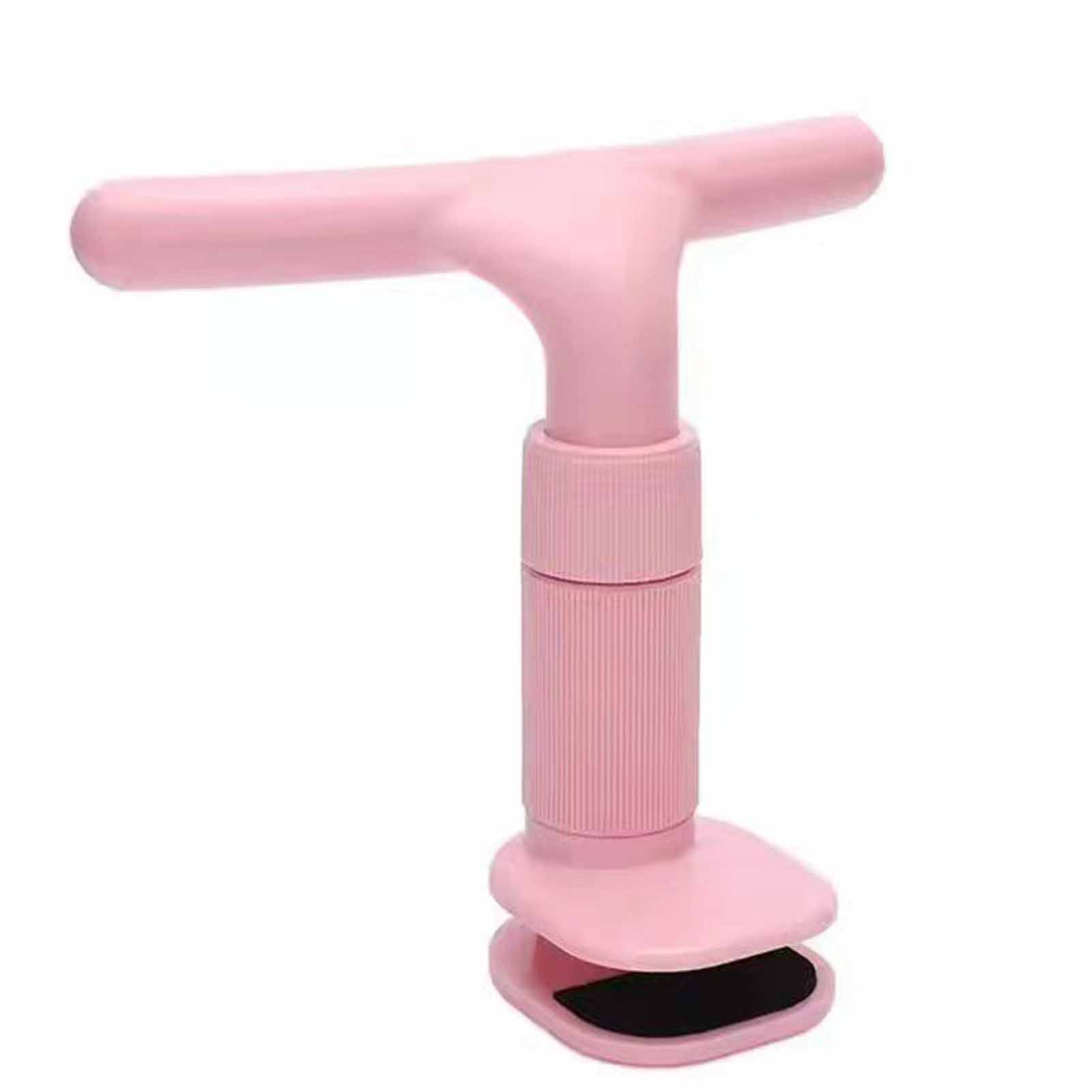 座り姿勢補正器 使いやすい視力保護T字型子供座り姿勢補正器安定ベース家庭用 (ピンク)