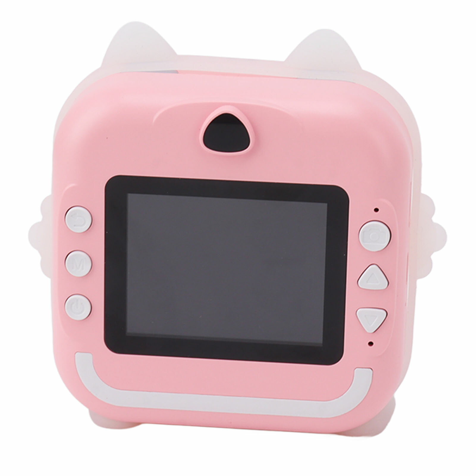 子供デジタルプリントカメラ 自動焦点800mAh USB充電1080P 720Pギフト用子供デジタルプリントカメラ (ピンク)