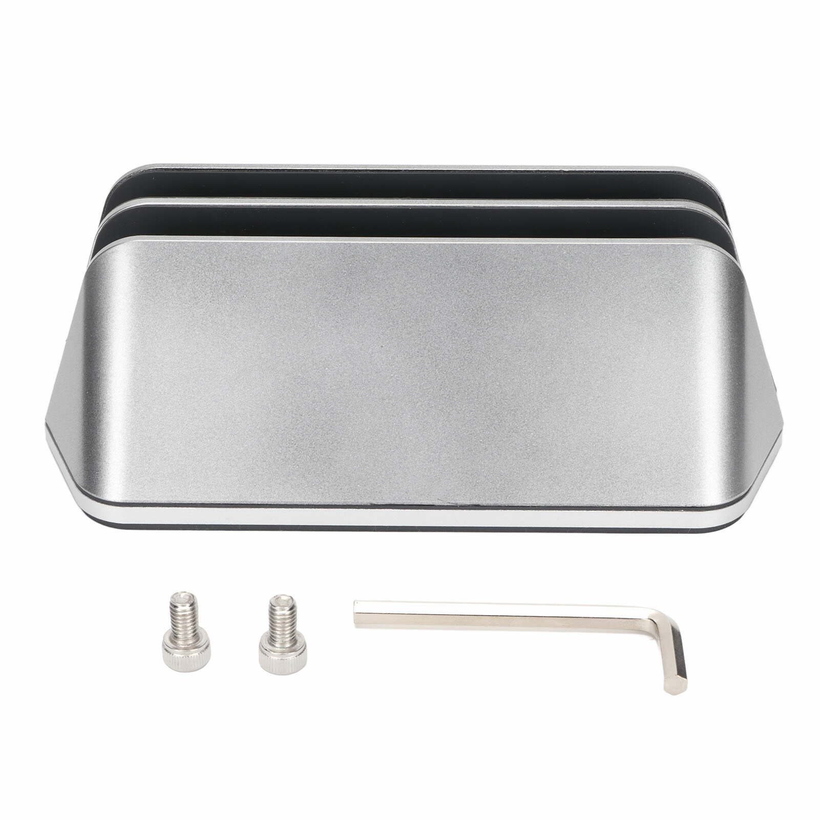 垂直ラップトップ スタンド 3D 湾曲した外観 デュアル ラップトップ スタンド 調整不要の垂直棚スタン..