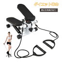 ステッパー ダイエット器具 バンド付き 静音 運動強度調整可能 ペダルトレーニング 体幹 ひねり 足腰 足踏み エクササイズ 全身トレーニング コンパクト 自宅トレ 有酸素運動 室内 健康器具 フィットネス 踏み台 筋トレ スリム格好 効果(4)