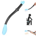 トイレットペーパー拭き取り補助具 移動制限のある高齢者向けのロングリーチコンフォートワイプ ボトムバディトイレティッシュ補助具 人間工学に基づいたトイレ補助ツール 衛生的な個人用拭き取り補助具 日常生活用トイレットペーパー補助具