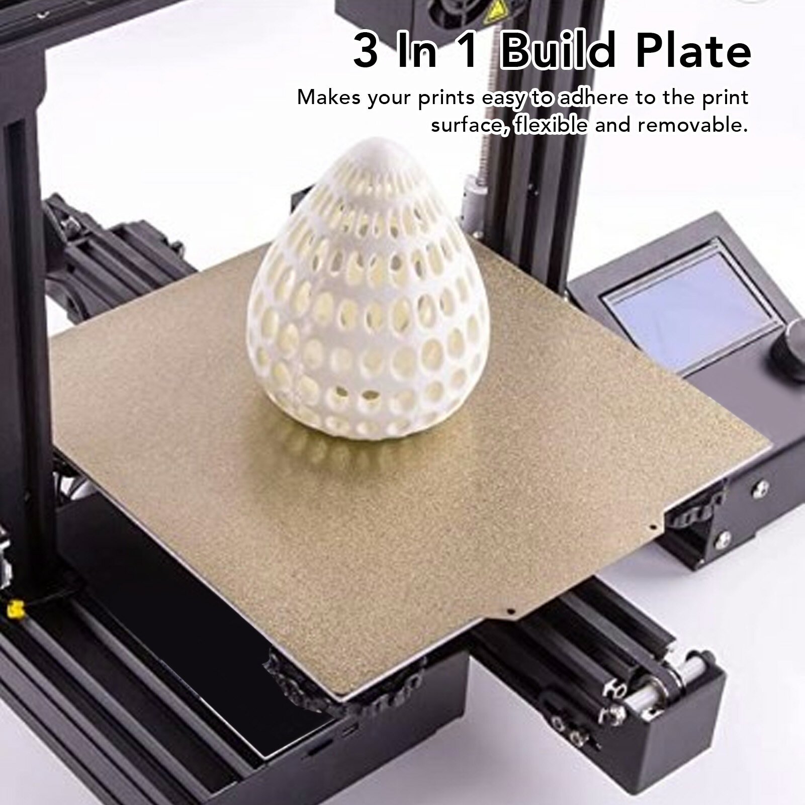 スチール磁気構造プレート PEIスプリングを備えた柔軟なスチールプレート200 X 200 Mmの取り外し可能な..