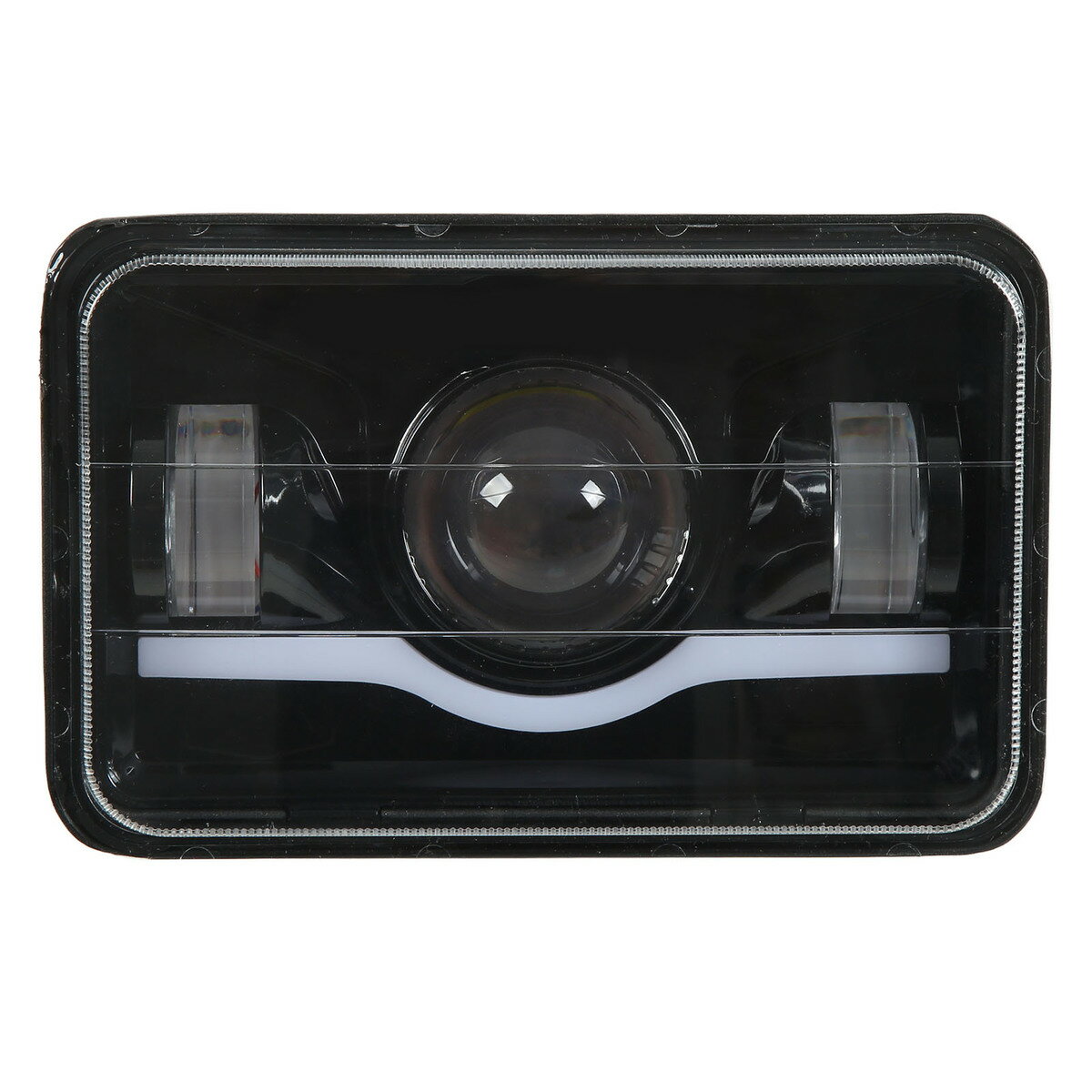 1ピース LED ヘッドライト 100W 6000K 正方形 防眩 適用: オートバイ トラック トラクター トレーラー ..