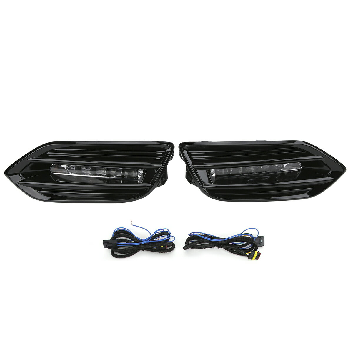 乐天商城 - 2個左右セット LED DRL デイタイム ランニングライト フォグライト ウインカー 3色 白/青/黄 適用：ホンダ ファイバ HRV 2019-2021 フォグランプ