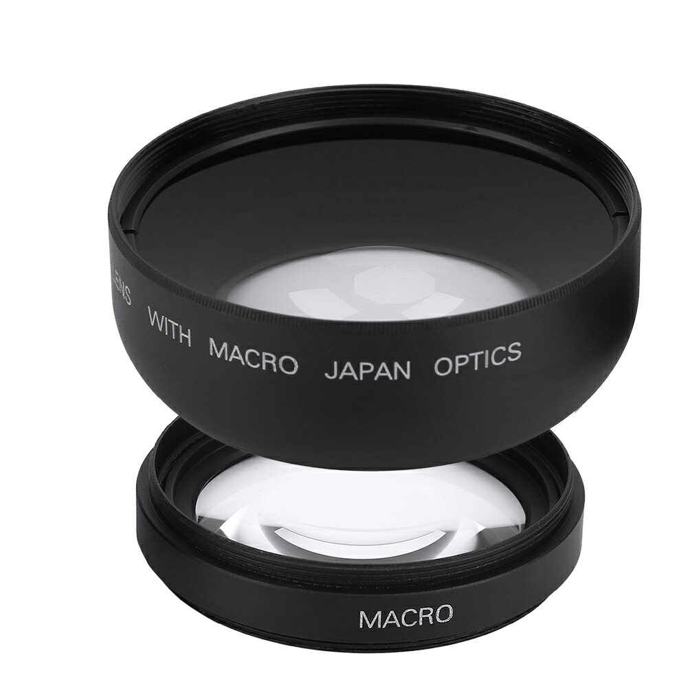 【送料無料】キヤノンニコンカメラ52mm0.45X広角のユニバーサルコンバージョンマクロレンズ