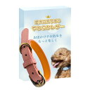 【愛犬に寄り添う やわらかレザー】 犬 首輪 本革 丈夫 Amidiio アミーディオ (ピンク)