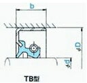 NOK オイルシール TB203510 (AD1015F0) TB型