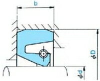 乐天商城 - NOK オイルシール MG9512516 (AM4002A0) MG型