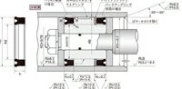 乐天商城 - NOK パッキン UPH 71 91 15 (CU0885D0) ピストン・ロッドシール両用パッキン UPH型