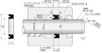 乐天商城 - NOK パッキン USH26028014F (CU1702K1) ピストン・ロッドシール両用パッキン USH型