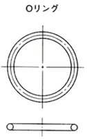 NOK Оリング太さ(1.78mm) AS568-007B27-2 (CO