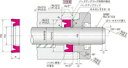 NOK パッキン IDI304510 (FU0368F0) ロッドシール専用パッキン IDI型