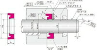 乐天商城 - NOK パッキン ISI35456 (FU0424K0) ロッドシール専用パッキン ISI型