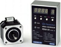 乐天商城 - シナノケンシ CSA-US42D3D 発振器内蔵スピードコントローラセットステッピングモーター 両軸タイプ(取付42mm)