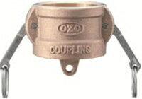 小澤物産 レバーカップリング OZ-DC-BR-11/2 (40A) ダストキャップ ブロンズ 【当商品のご購入は別途送料1,728円が必ず掛かります】