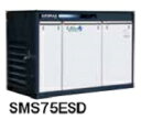 北越工業 (AIRMAN) SMS75ESD-6E 屋外設置型スクリュコンプレッサ 50Hz