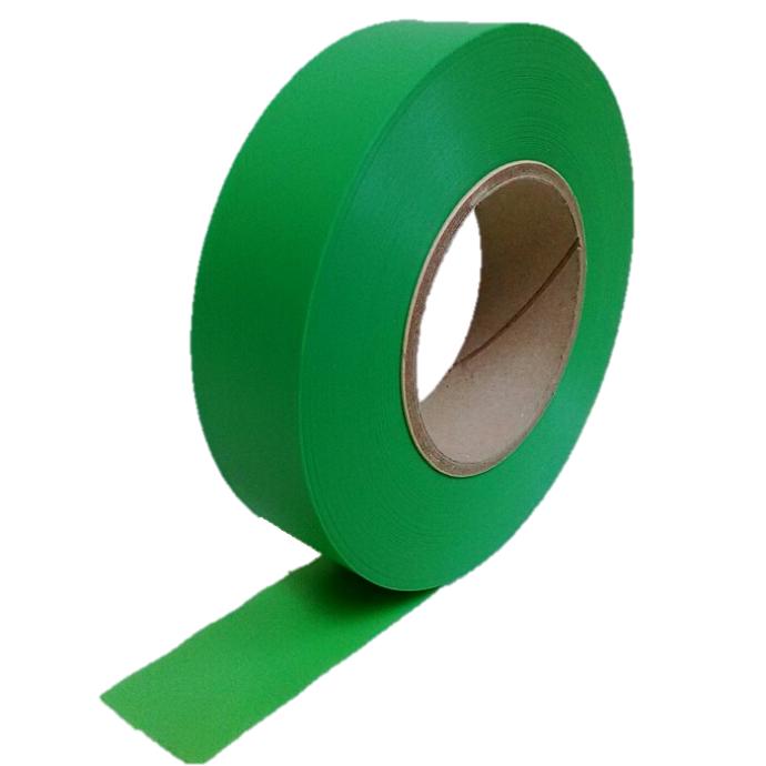 タフニール 25mm x 100M巻 (3巻セット) カラー ビニールテープ 非粘着テープ 登山 目印テープ 樹木・森林テープ イベント マーキングテープ 2