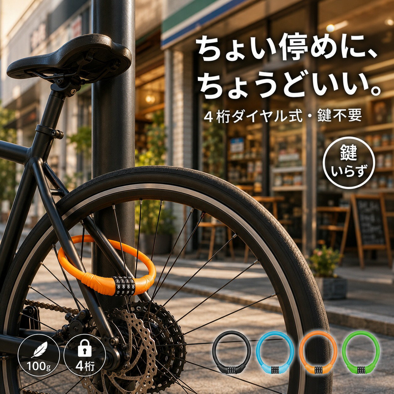 ミツバサンコーワ ポータブルロック バイスガード エア コンボ 350mm BS-005【送料無料】