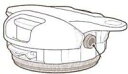 象印部品:フタセット/BF389800L-01 電気ケトル用