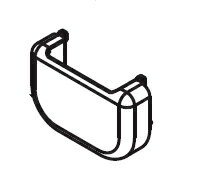 コロナ部品：リモコンホルダW/990230973013石油ファンヒーター用〔メール便対応可〕